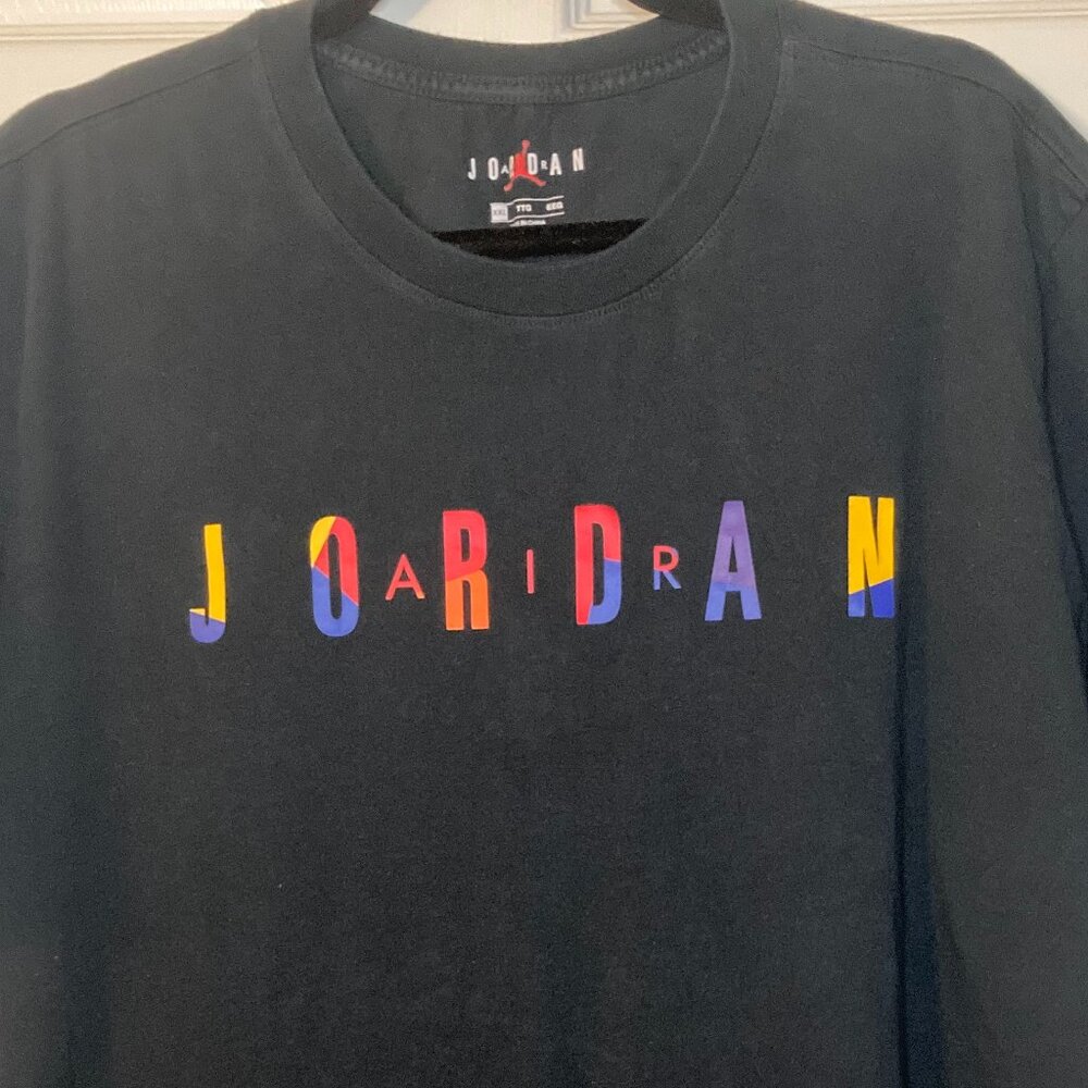 Nike Air Jordan Championship Lakers DNA T-shirt - Size XXL - Rare Design